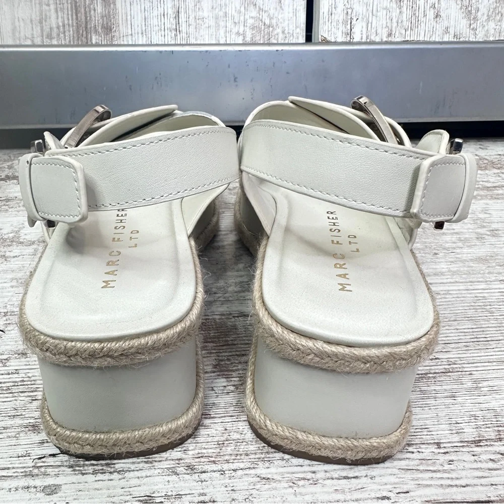 Marc Fisher LTD Women's Renda Espadrille Platform Sandals Sz 8M